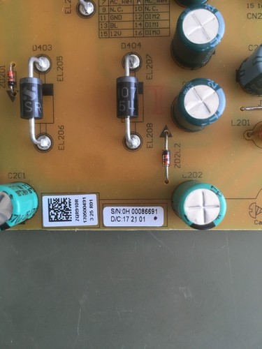 FUENTE, TARJETA DE ALIMENTATION Model: FSP123-3F01 PARA GRUNDIG 49 VLE 6621 BP - Picture 3 of 4