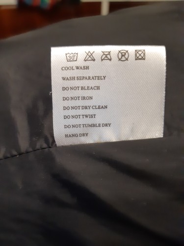 Line of Oslo Zipped Quilted Down-filled Black Vest Pocket Elasticated Waist S - Picture 13 of 15