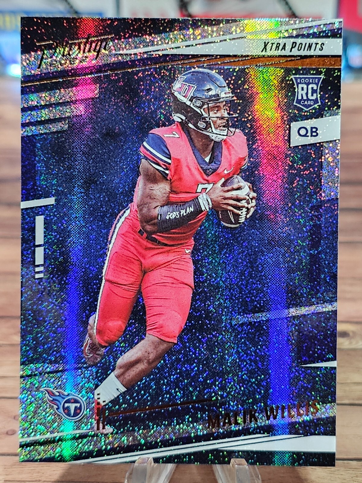 2022 Prestige Football MALIK WILLIS Rookie Dots Xtra Points #303 TITANS