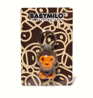 A BATHING APE☆BABY MILO キーチェーン 2024 New BAPE A Bathing Ape BABY MILO PVC KEYCHAIN