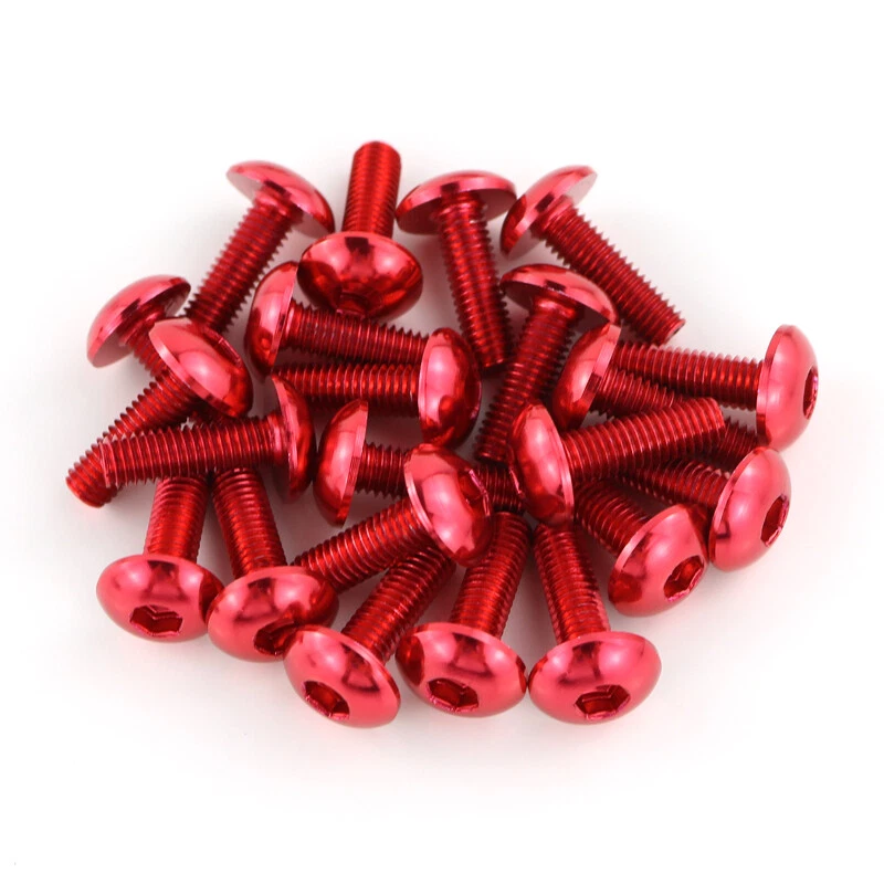 CNC Alloy Complete Fairing Bolts Kit Washers Bodywork Screws Kit Fit For Honda   - Image 3 of 4