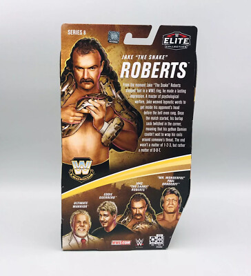 WWE Elite Jake The Snake Roberts CHASE Legends Series 8 Action