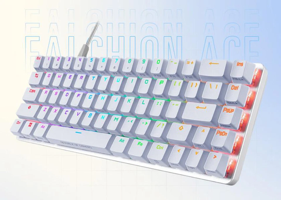 ASUS ROG FALCHION NX ACE Dual USB-C Wired RGB Gaming Mechanical Keyboard 68 Key - Image 4 of 4