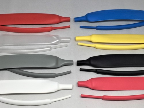 Schrumpfschlauch 2:1 3:1 4:1 - mit / ohne Kleber - verschiedene Farben Meterware - Bild 20 von 20