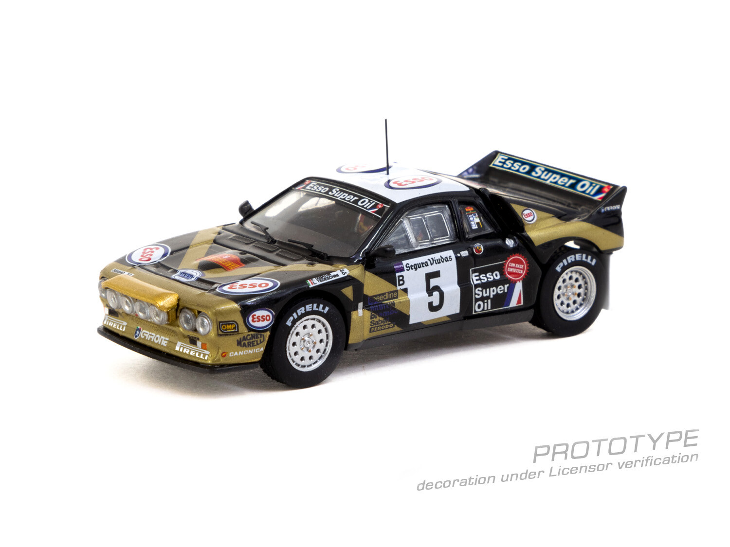 Tarmac Works 1/64 Lancia 037 Rally Catalunya 1985 Diecast Model Car
