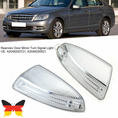 2X Blinker Spiegelblinker L+ R für MERCEDES C-Klasse W204 W164 2008-2011`