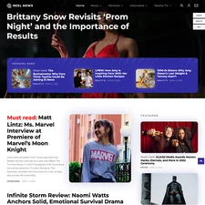 Movie News Website Design with Free VPS Web Hosting and Installation