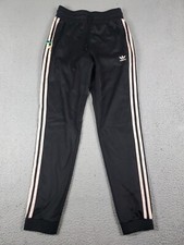 Adidas Pants Womens Size XS Black Track Joggers Sweatpants