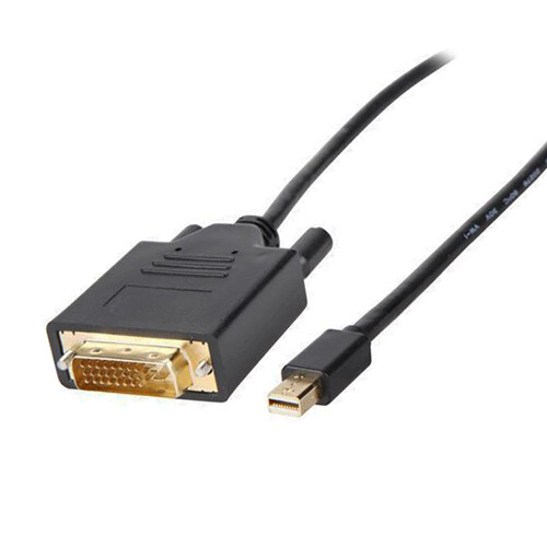 6 Ft Mini DisplayPort Thunderbolt to DVI Dual Link (24+1 pin) Adapter Cable - Picture 1 of 1