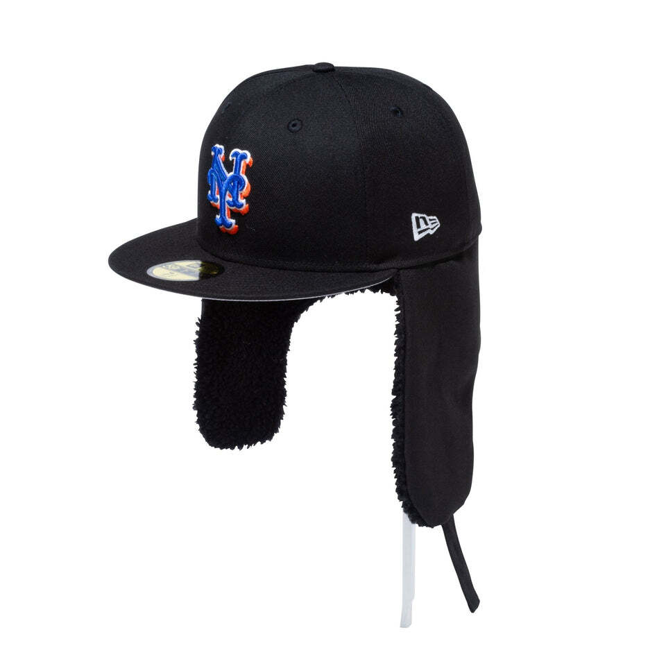 NEW ERA 59 Fifty Dog Ear Cap New York Mets Black MLB NEW ERA 59 Fifty Dog Ear Cap New York Mets Black MLB