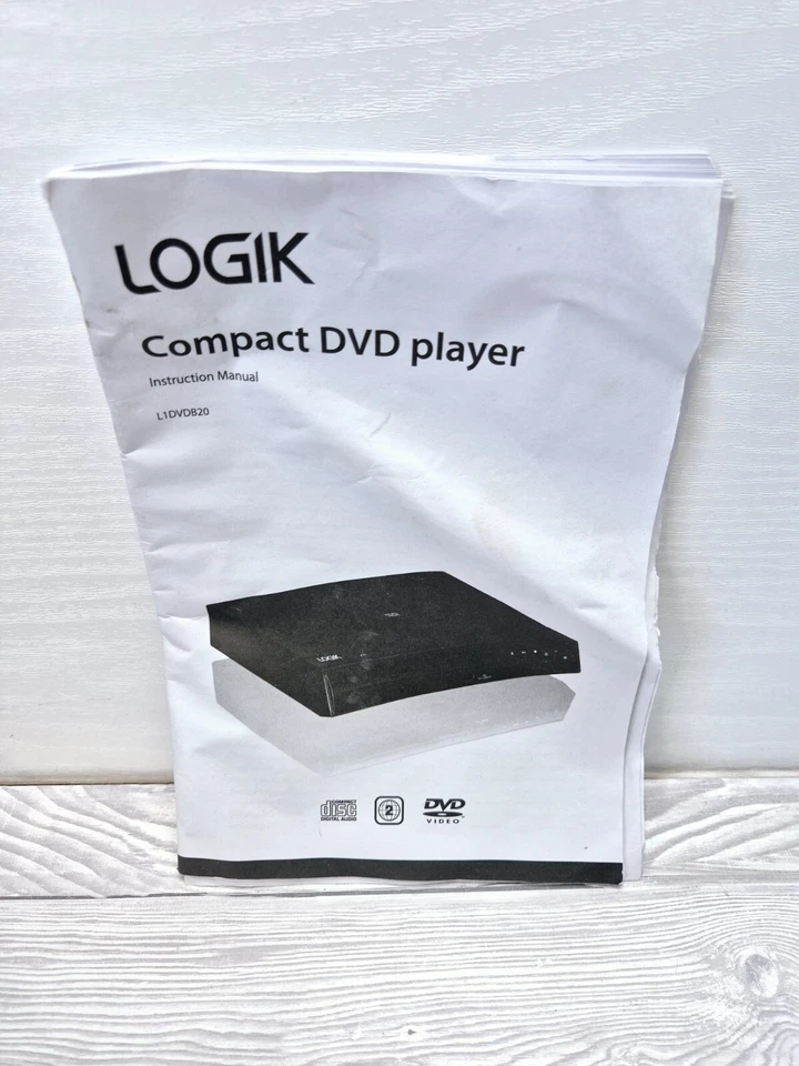 Black Logik DVD Video Player, USB, UK Tested & Working Model L1DVDB20 - Image 2 of 4
