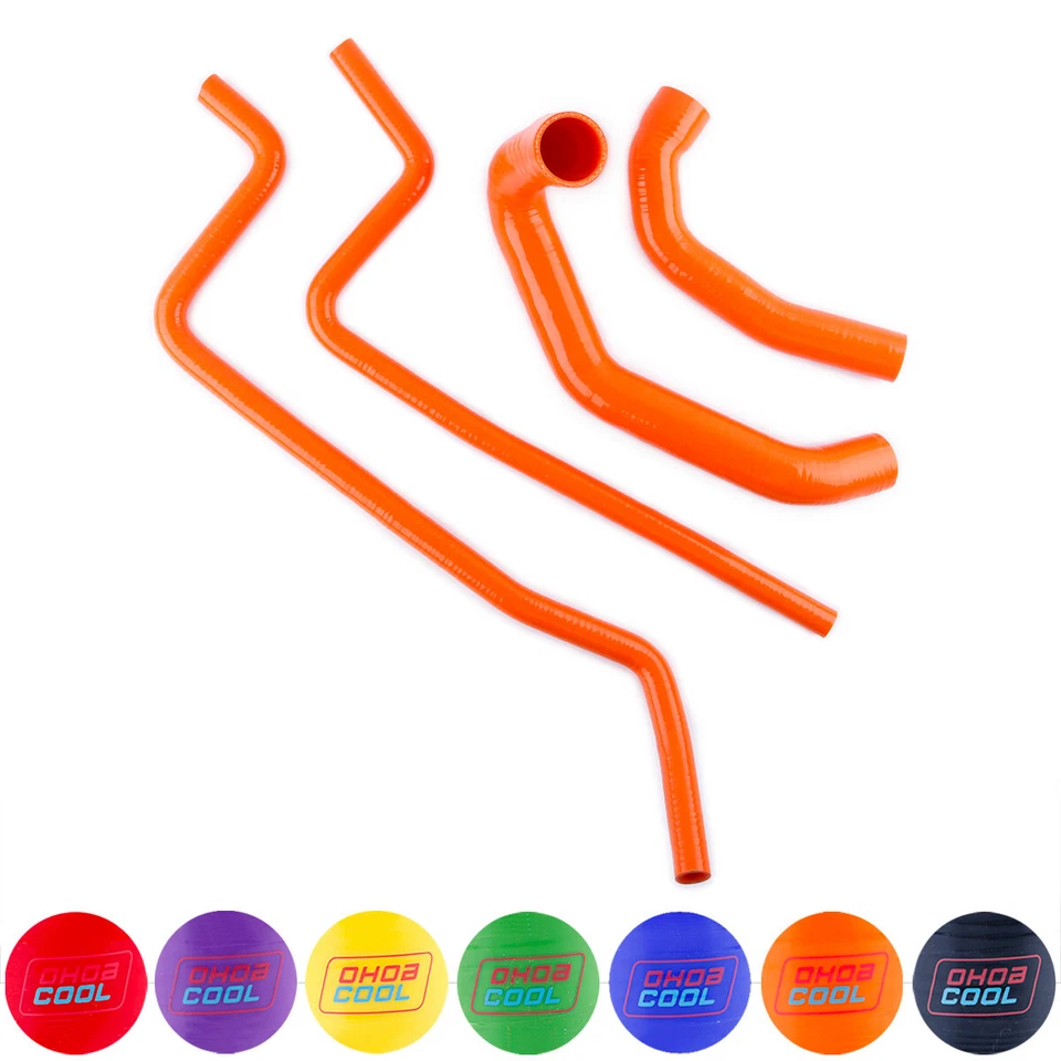 Kit de manguera de calentador de radiador de silicona LHD para Jeep TJ Wrangler Sahara 1997-2006 4,0 L Foto 3 de 4