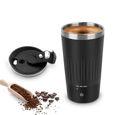Self Stirring Coffee Mug - Rechargeable Stainless Steel Auto Self Mixing Cup ...