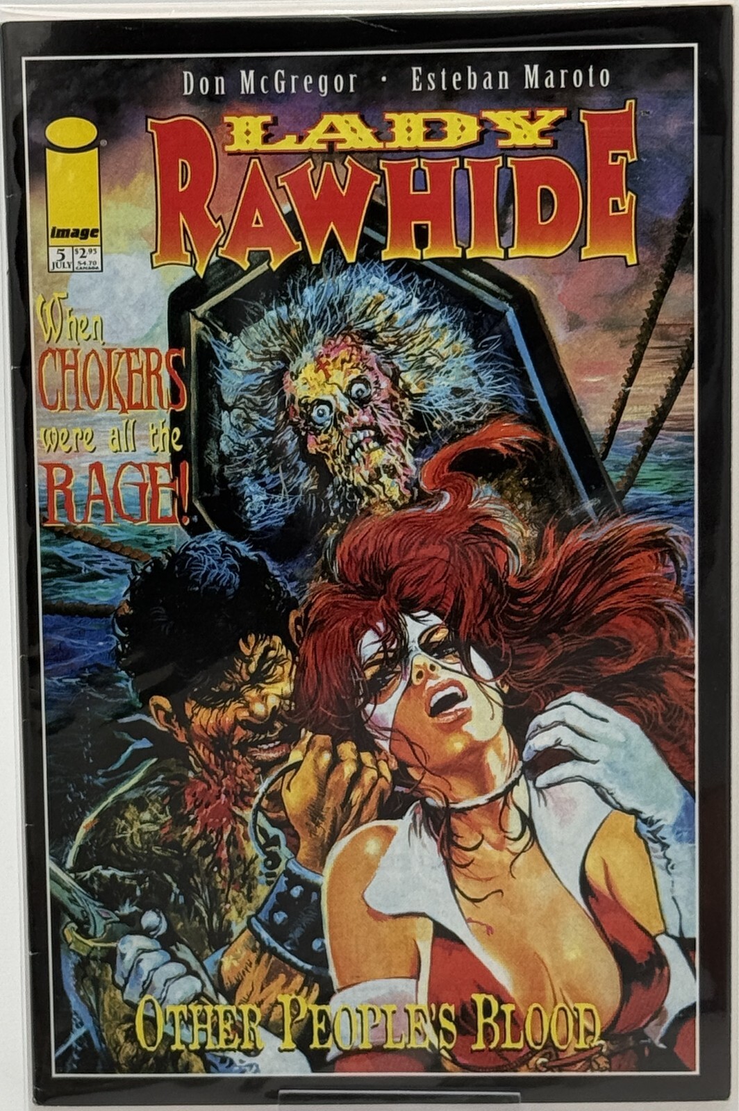 Lady Rawhide #5 Image Comics 1996 McGregor & Maroto Horror 🔥 Rare Key Issue