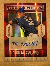 2014 DONRUSS ELITE EXTRA EDITION #87 MASON McCULLOUGH AUTO DIAMONDBACKS 373/699