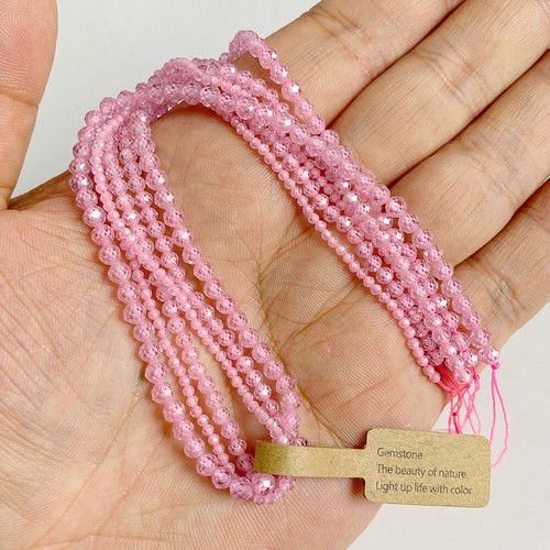 Wholesale 2/3/4mm Gemstone Beads – Apatite, Quartz, Shell for DIY Jewelry - Picture 178 of 204
