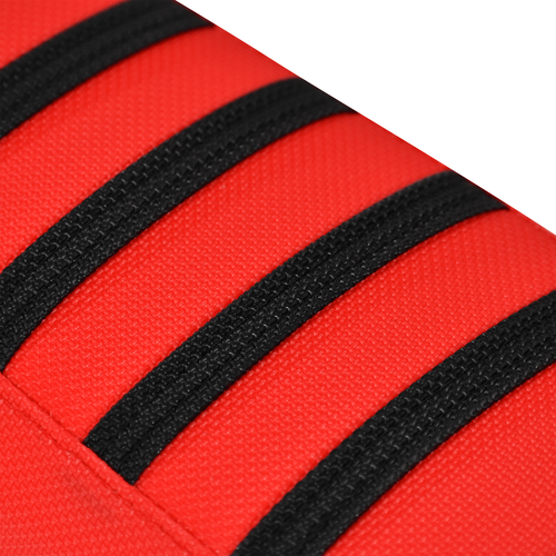1999-2007 Honda TRX 400EX TRX 400 EX Seat Cover ALL RED/BLACK RIBS #203 - Picture 4 of 6