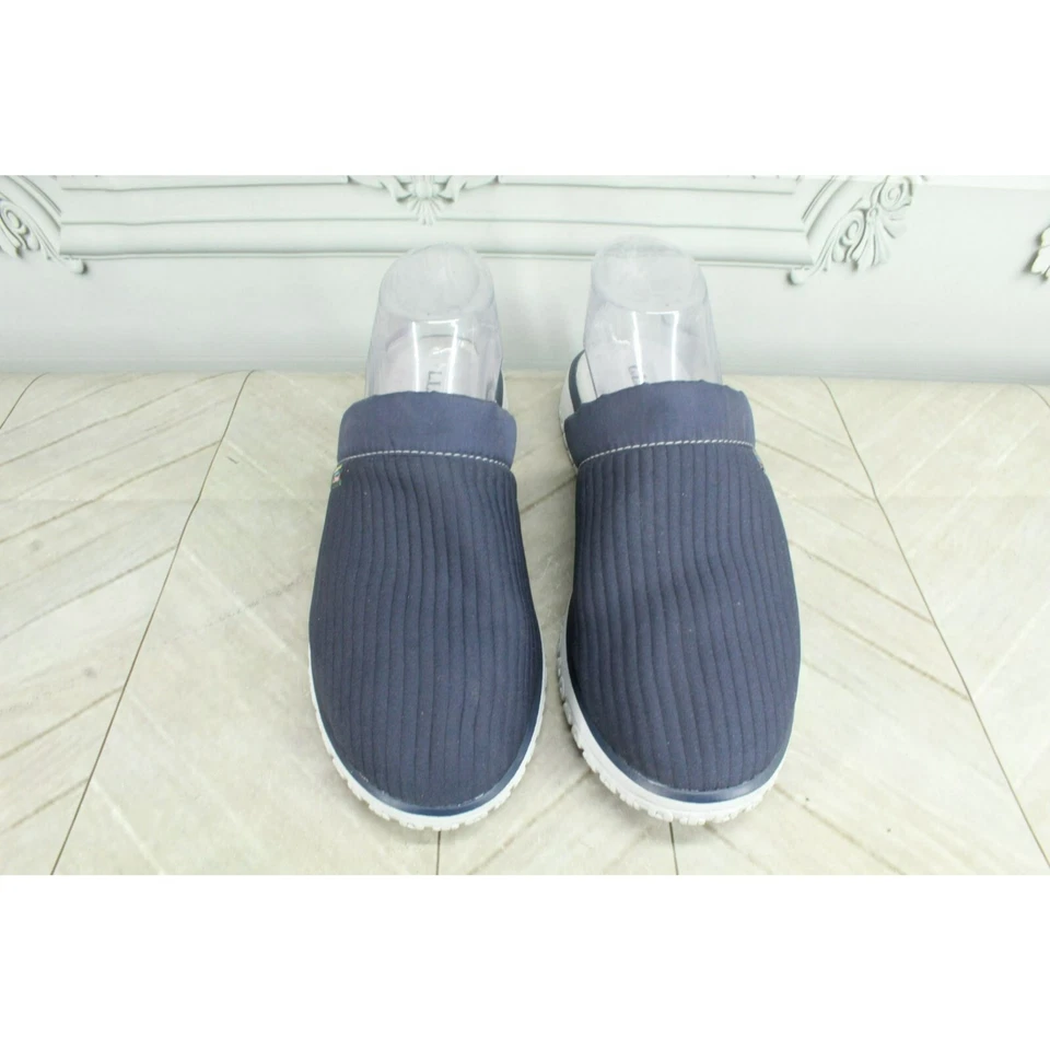 Zapatillas de interior LL Bean para mujer azules de nailon sin cordones con rasguños de luz de aire talla 8 M Foto 4 de 4