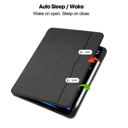 Housse Etui Support Cuir pour Apple iPad Air 11" 2025 6 5/9ème 8ème 7ème Gén/Pro 11" - Photo 32/64