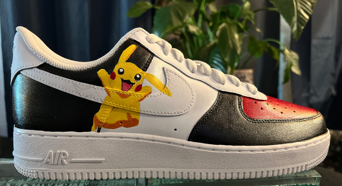 Custom Pokemon Nike Dunks Pokemon Theme Shoes For Sale ??Air Force