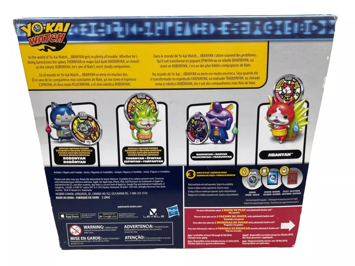 Figura Yo Kai Watch + Medalha