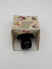 Vintage Tonka Pound Puppies Hardee's Promo Toy 1986 Black Dog NIB