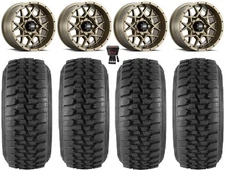 ITP Hurricane 15" Wheels Br 32" Desert Series Tires Kawasaki Mule Pro FXT  KRX