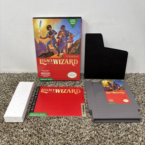 Legacy of the Wizard (Nintendo NES) Complete in Box CIB