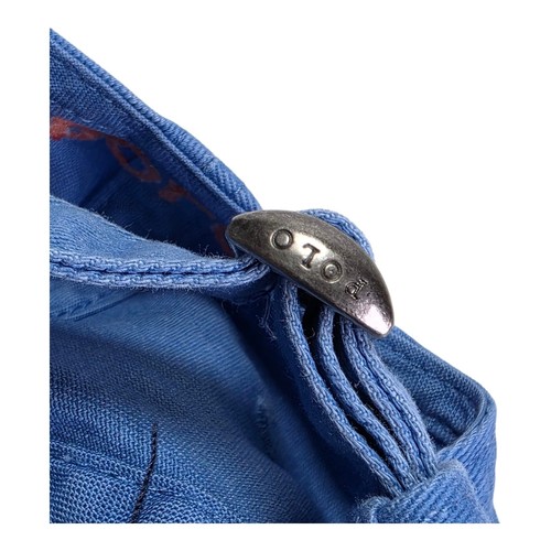 Cappello Berretto Polo Ralph Lauren Uomo Grande e Alto Blu Arancione Pony Regolabile Papà Nuovo con etichette - Foto 6 di 11