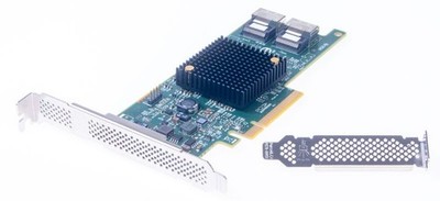 LSI SAS9207-8i 8-Port Internal HBA PCIe P20 IT Mode for ZFS TrueNAS UnRAID 4Kn