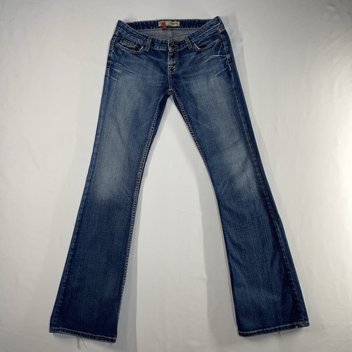 BKE Buckle Sabrina Bootcut Jeans Women 30X35.5 Mid-Rise Denim Rodeo Stretch