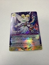 Tinker Bell Snowflake Collector Lorcana Top 8 Set Champ Foil Promo Winterspell
