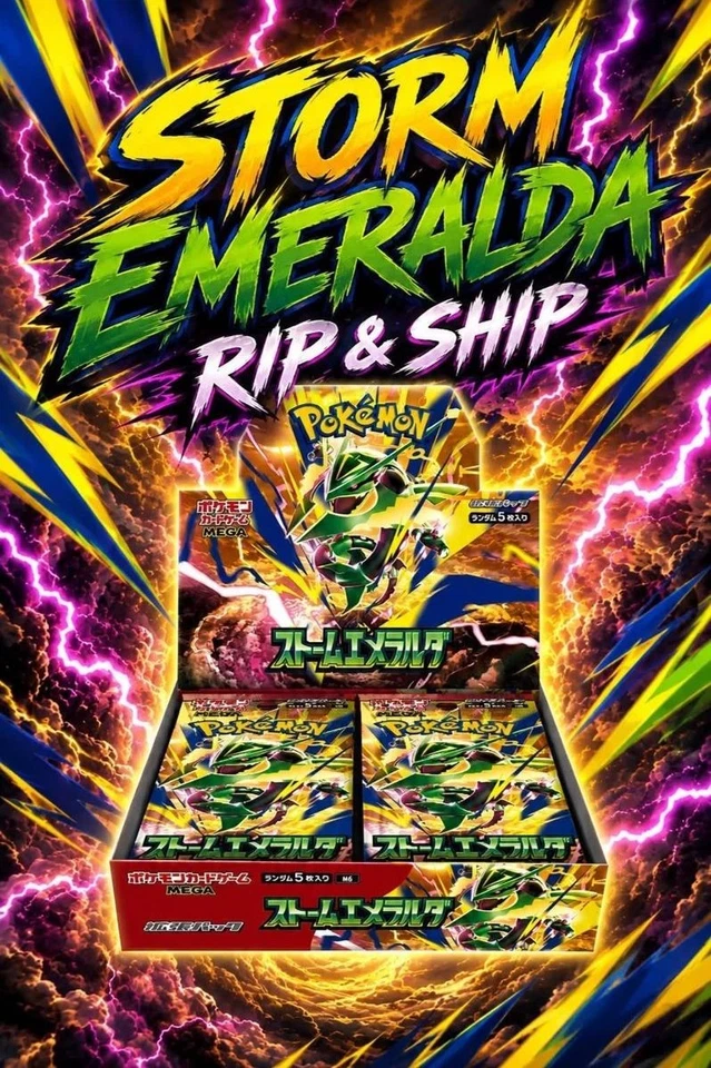 NEW!! Storm Emeralda - Rip&Ship!!
