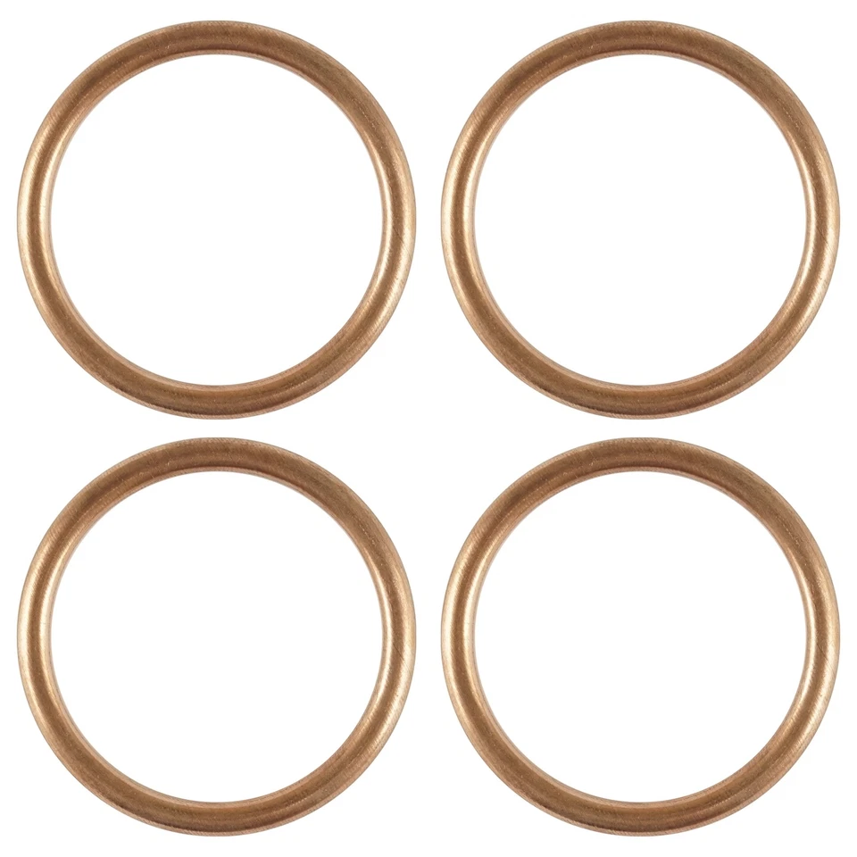 Exhaust Pipe Holder Gasket for Kawasaki Ninja ZX-12R ZX1200A ZX1200B 2000-2005 Foto 3 de 4