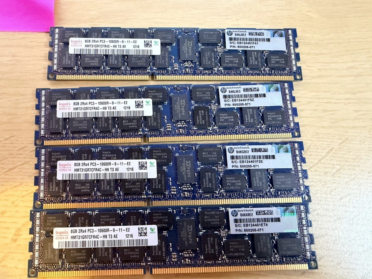 Barrette Mémoire RAM Micron 32 Go LRDIMM - DDR3 1333 MHz, ECC, 1,35V - Serveur