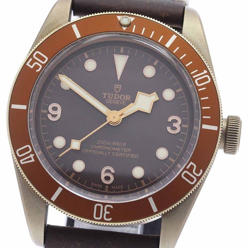 TUDOR WATCH 79250BM HERITAGE BLACK BAY BRONZE AUTOMATIC BROWN ...