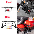 Front Engine / Rear Guard Crash Bar For Harley Touring Road King Street Glide