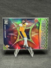 Panini Donruss Optic 2019-20 Fantasy Stars Anthony Davis #8 Lime Green /149 Lak…