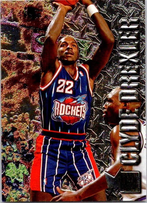 Topps Clyde Drexler Basketball Sports Trading Card Singles for