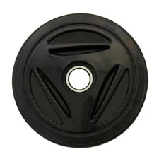 PPD Group Idler Wheel-5.38in. x 25mm-Black for 1987-1992 Ski-Doo Formula Plus