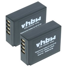 2 Batteries pour Fujifilm FinePix HS50EXR HS50 HS33 EXR HS30 EXR 800mAh 7,2V