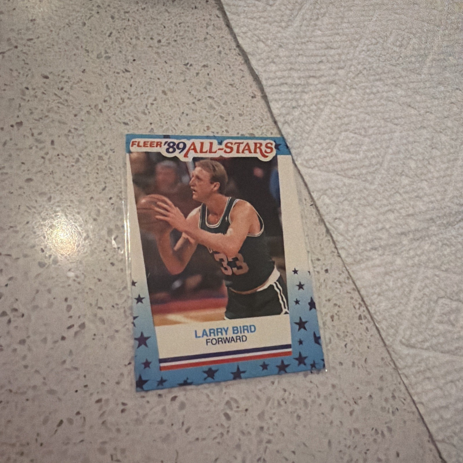 1989-90 Fleer All-Stars Sticker Larry Bird #10