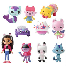 10pcs/set Gabbys Dollhouse Action Figure Cute...