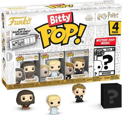 Harry Potter - Rubeus Hagrid Fleur Delacour Cedric Diggori Bitty Pop! Funko