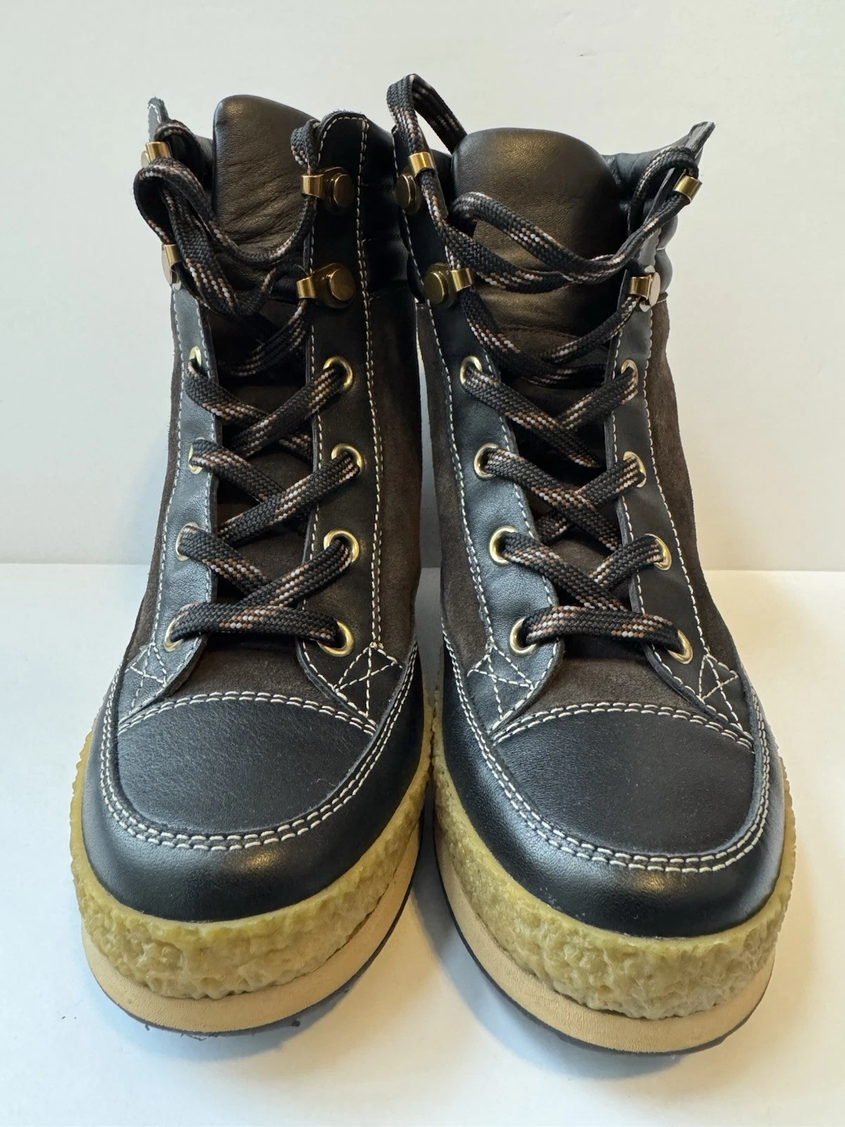 Chloe — See By Chloe Cameron Leather Ankle Boots Size 37 US 7