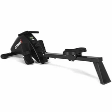 Foldable Magnetic Rowing Machine Rower w/ 10-Level Tension Resistance System