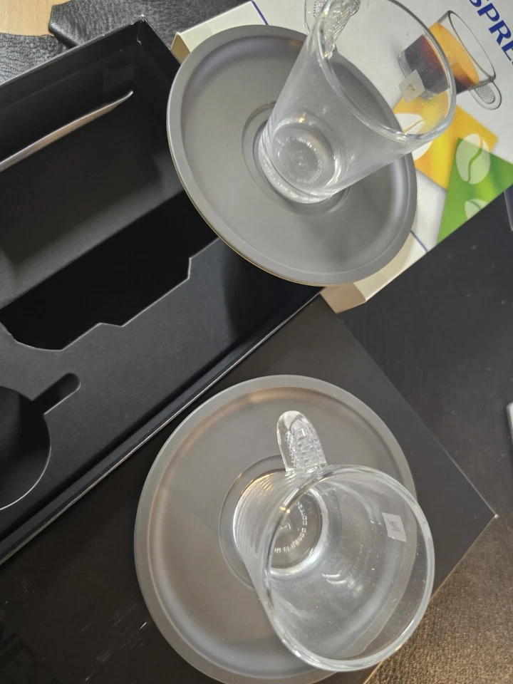 Nespresso View Espresso Tassen Set Limited Edition 2 Tassen 2 Untertassen NeuOVP - Bild 4 von 4