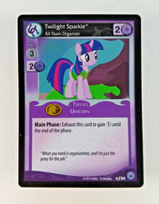 Twilight Sparkle, Team Organizer #f24 Foil - Premiere, My Little Pony CCG (2013)
