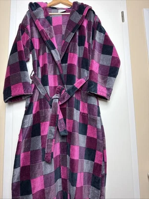 Cawö,Bademantel, Hausmantel, Gr.40, Baumwolle, Velour, Frottee, Kapuze, Taschen - Bild 1 von 4