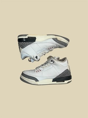 Nike Air Jordan 3 Retro GS White Cement Reimagined (DM0967-100) 5.5Y/7 In Womens